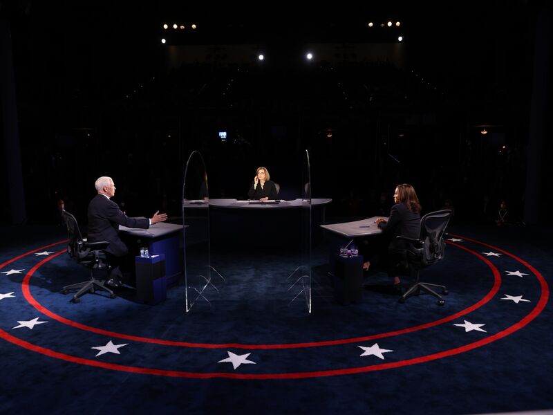 Kamala Harris And Mike Pence Participate In Vice Presidential Debate