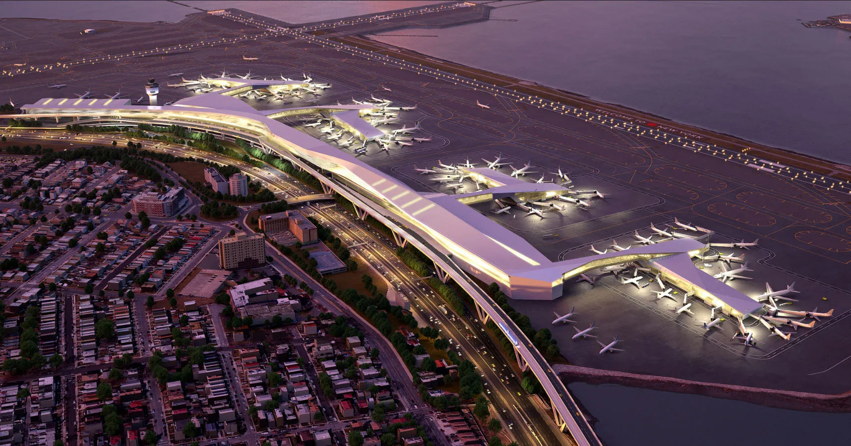 LaGuardia's three main terminals would be replaced by one modern unified terminal. Will it fly?
