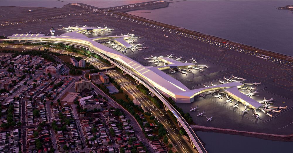 Who S Got A Piece Of The 4 Billion Laguardia Project Bloomberg