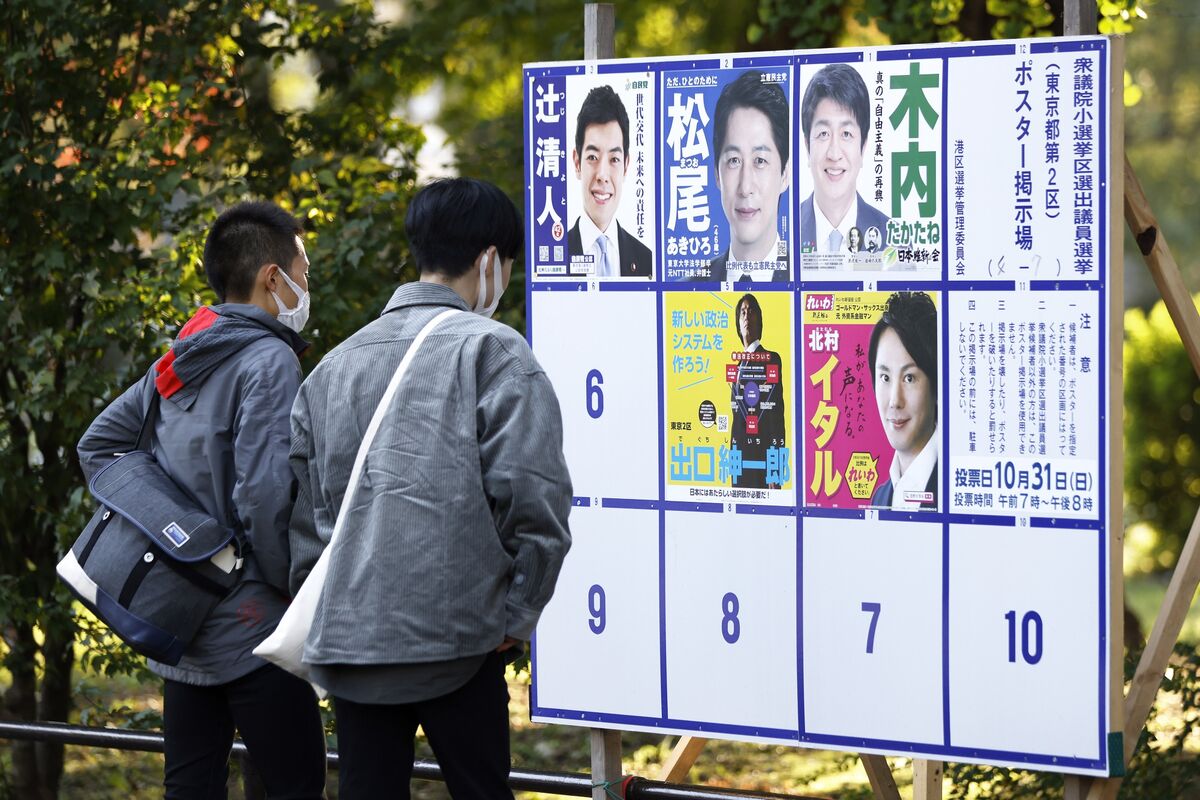 Japan Heads To Polls As Kishida Seeks To Limit Losses - Bloomberg