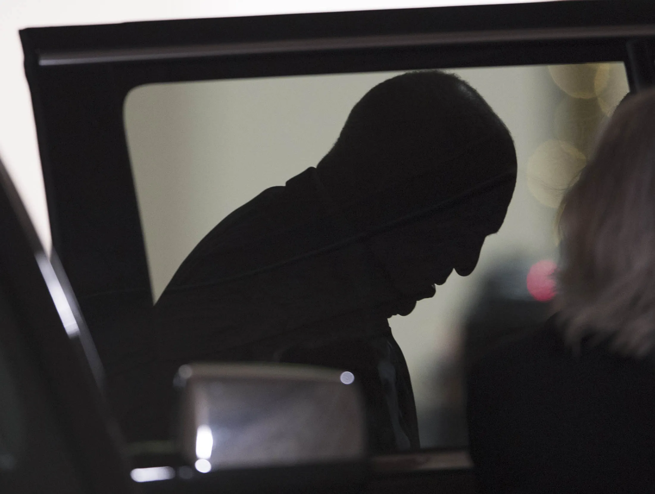 Bill Cosby leaves the Allegheny County Courthouse in Pittsburgh on May 24.
