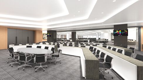 Goldman Sachs trading hub redesign