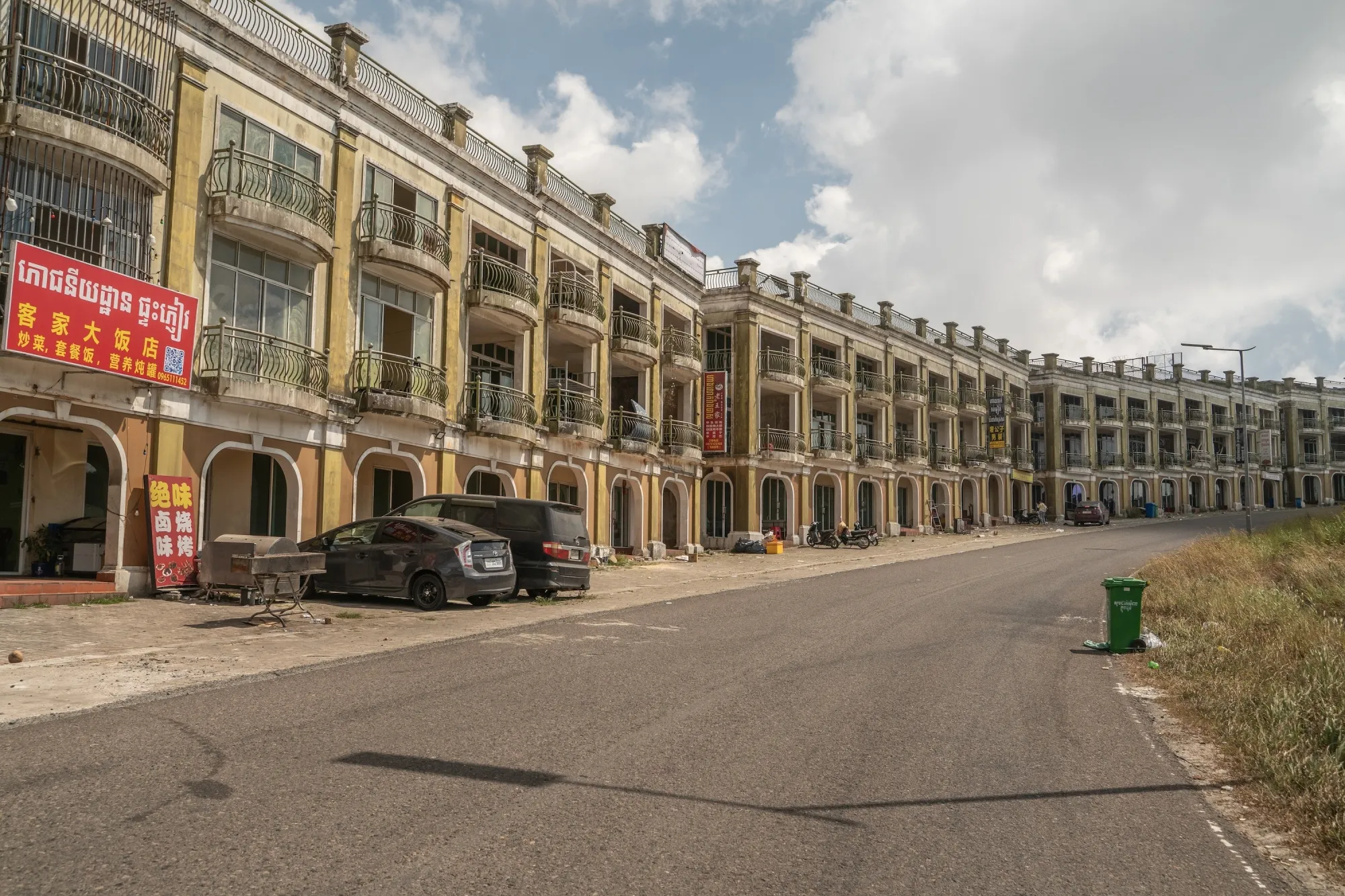 Abandoned buildings and interior spaces of a former hotel and casino complex in Bokor Mountain, Cambodia, on Jan. 21.