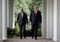 President Trump And European Commission President Jean-Claude Juncker Makes Statement In Rose Garden
