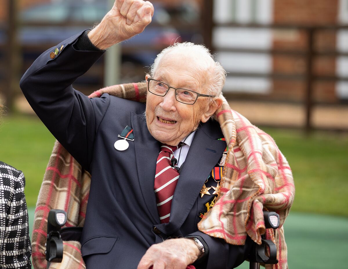 Captain Sir Tom Moore: British war veteran who walked for NHS dies of Covid
