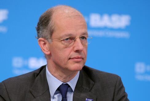 BASF SE Chief Executive Officer Kurt Bock