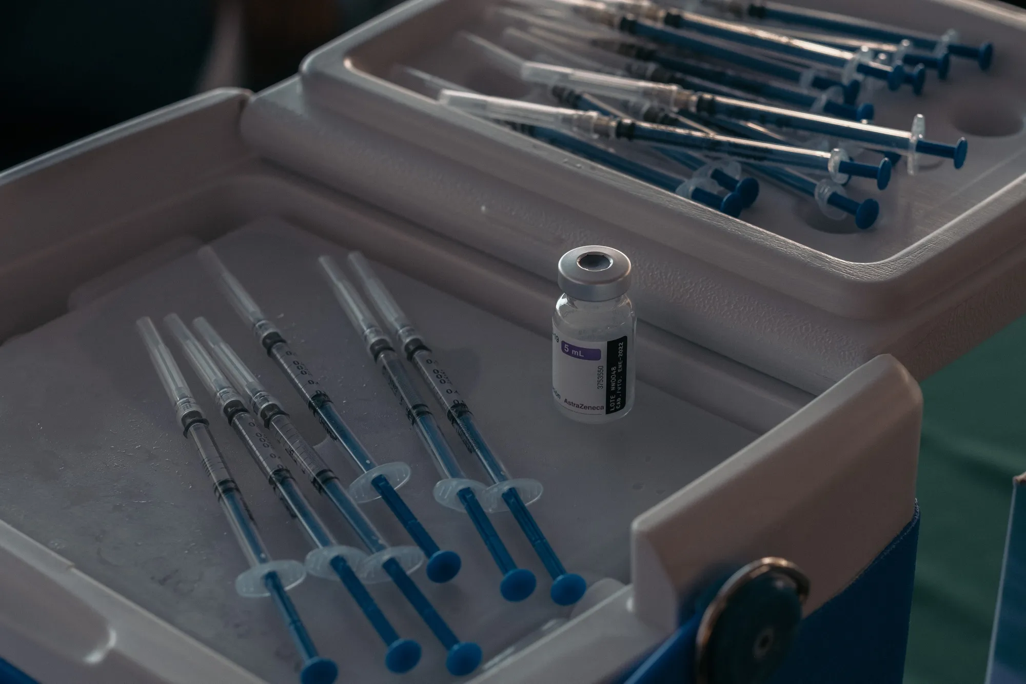 A Covid-19 Clinic Administers Third Doses As Mexico's Health Services Buckle Under Strain Of Omicron