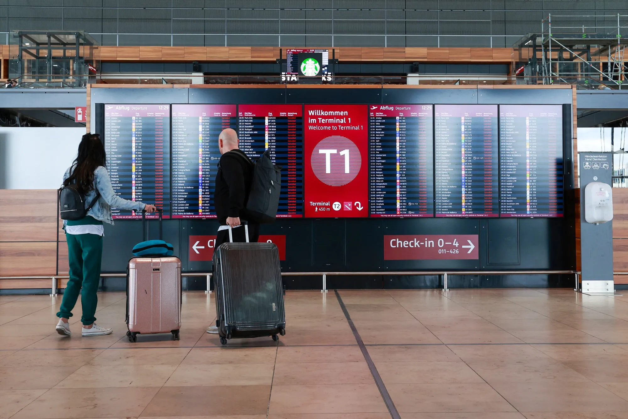 Emirates said it submitted a request for slots at Berlin Brandenburg Airport.