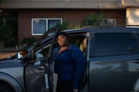 Mari Finkley spent two weeks living out of her Dodge Journey in October. 