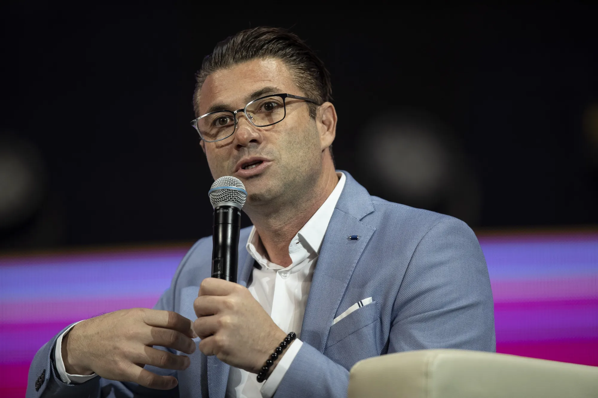 CEO of&nbsp;Humain&nbsp;Tareq Amin in 2019.