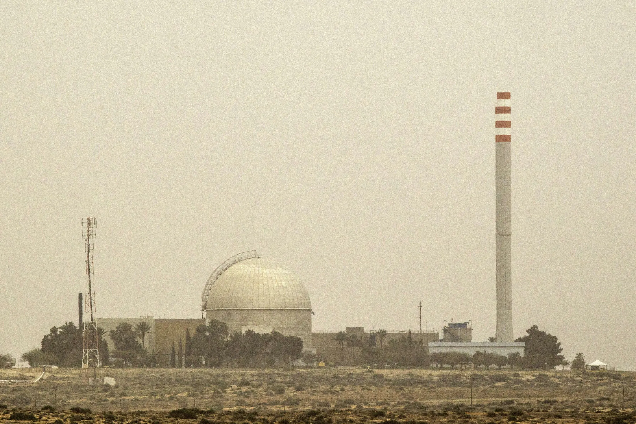 The Dimona nuclear power plant in Israel&nbsp;on March 8, 2014.