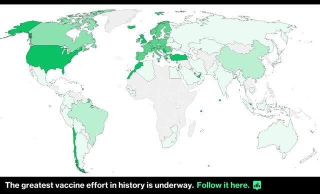 Bloomberg Vaccine Tracker Link