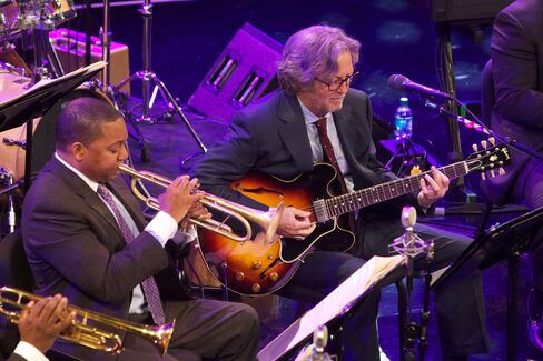 Wynton Marsalis and Eric Clapton