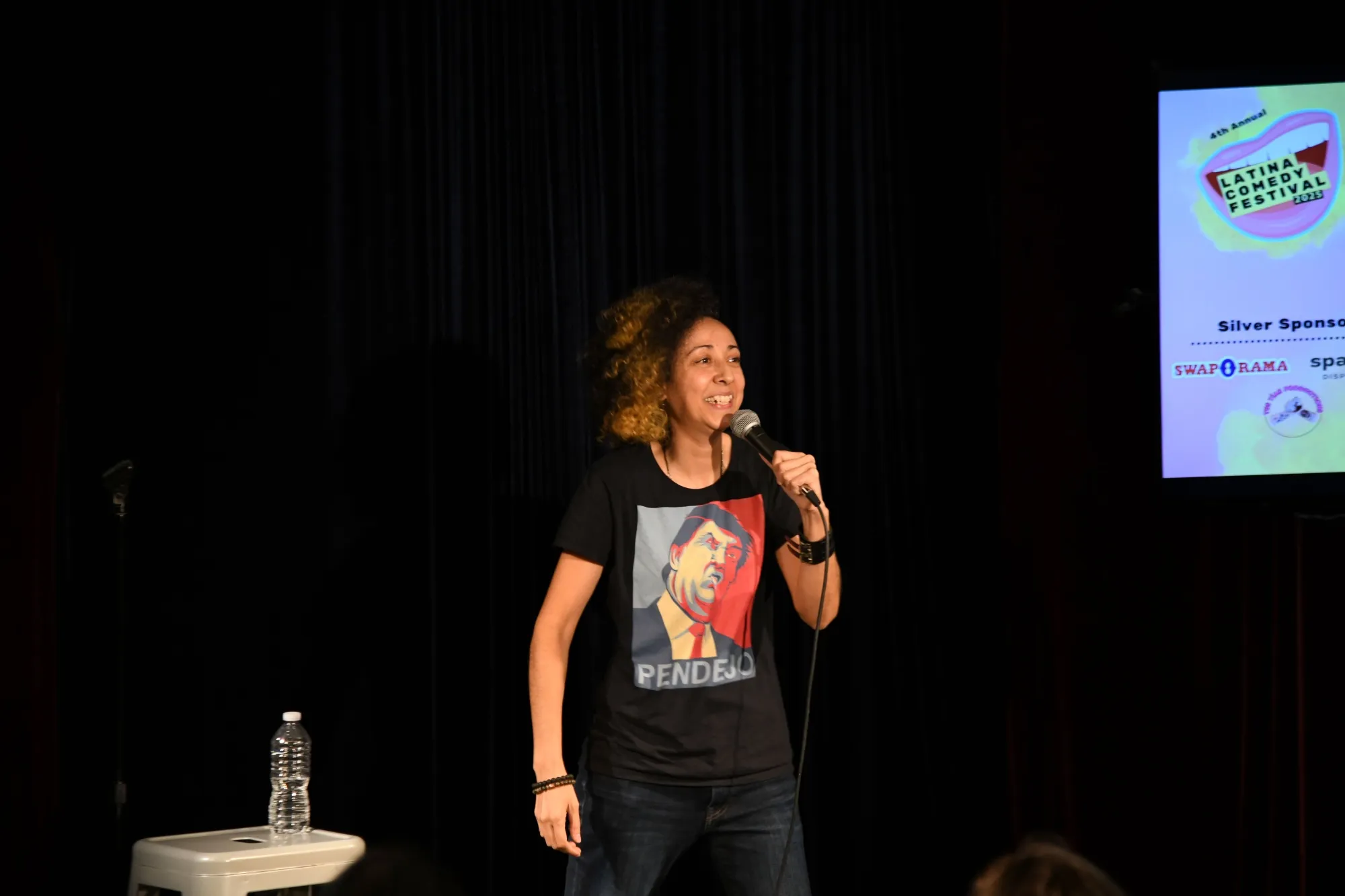 Comedian Gwen La Roka headlined Chicago’s&nbsp;Latina Comedy Festival in October, while the city was in the middle of the Trump administration’s immigration enforcement surge.