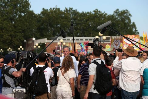 Presidential Candidates Stump At Iowa State Fair