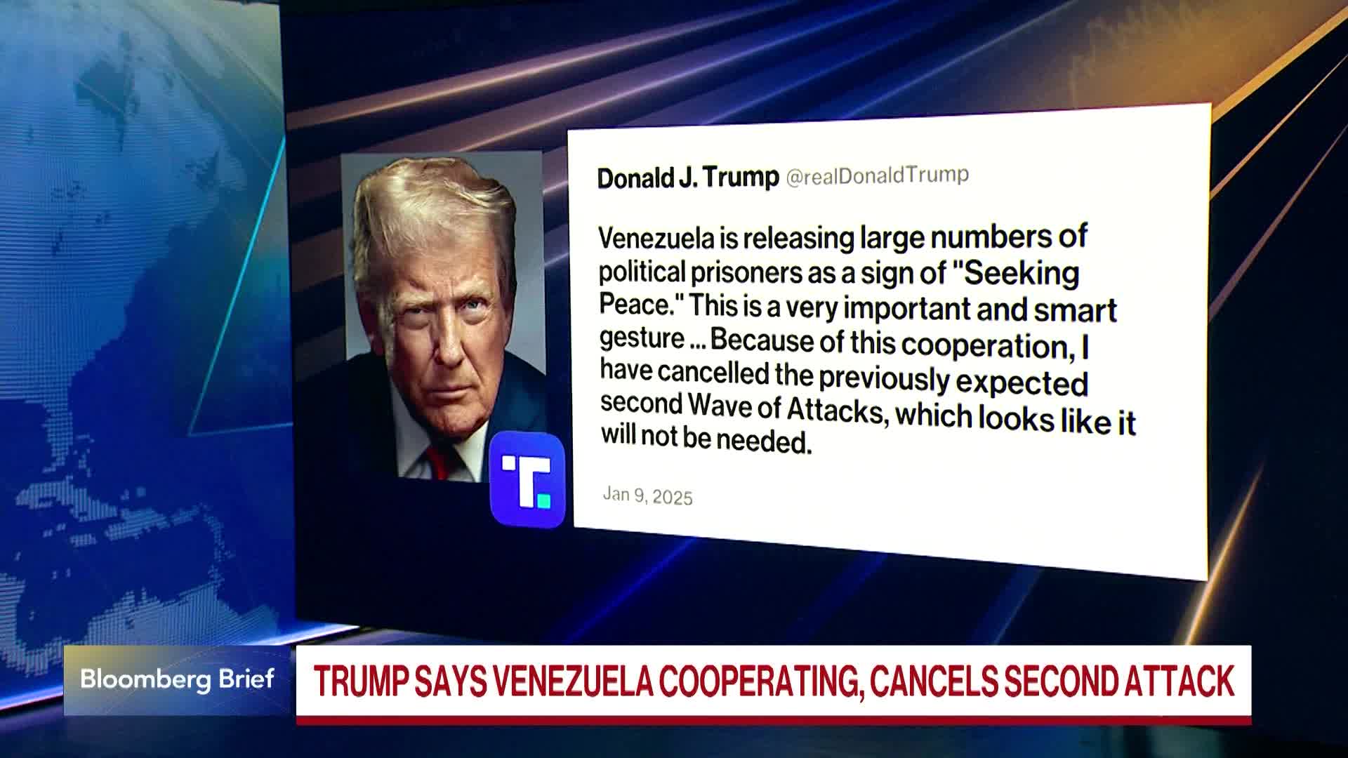 Trump Calls Off Second Attack on Venezuela
