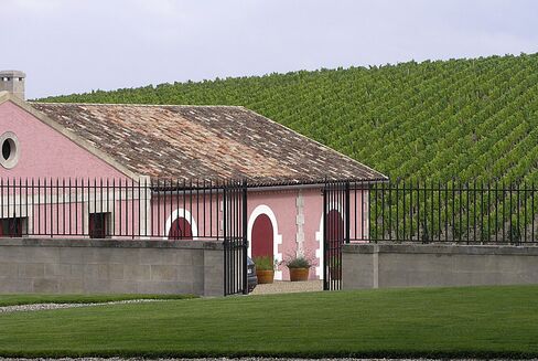 Chateau Lafite Rothschild’s cellar and vineyards in Pauillac, France.