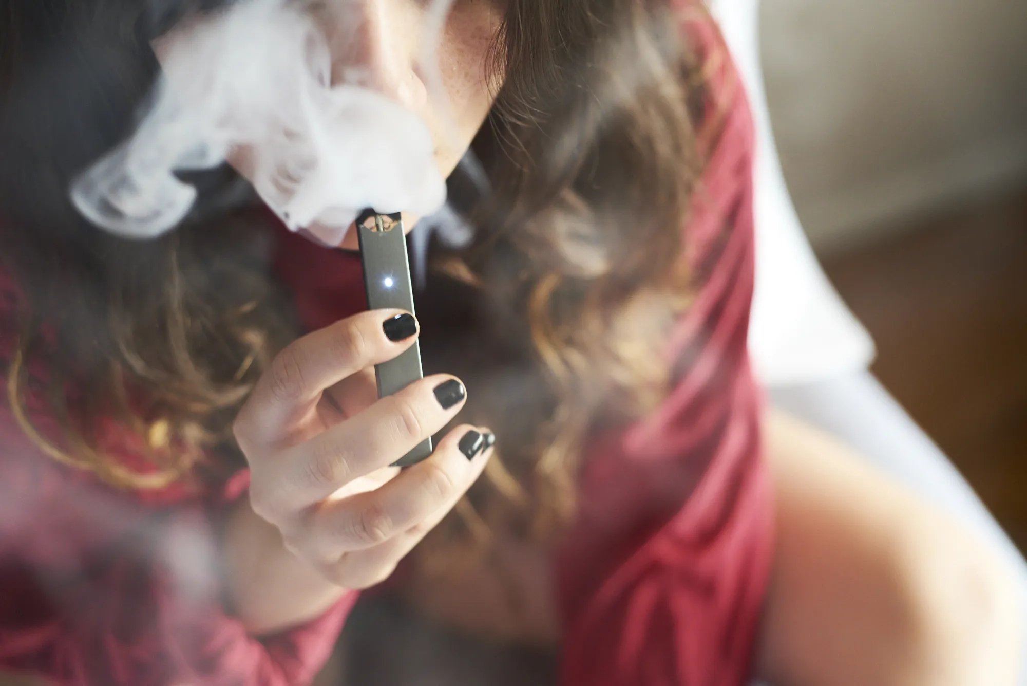 A Juul Labs Inc. e-cigarette