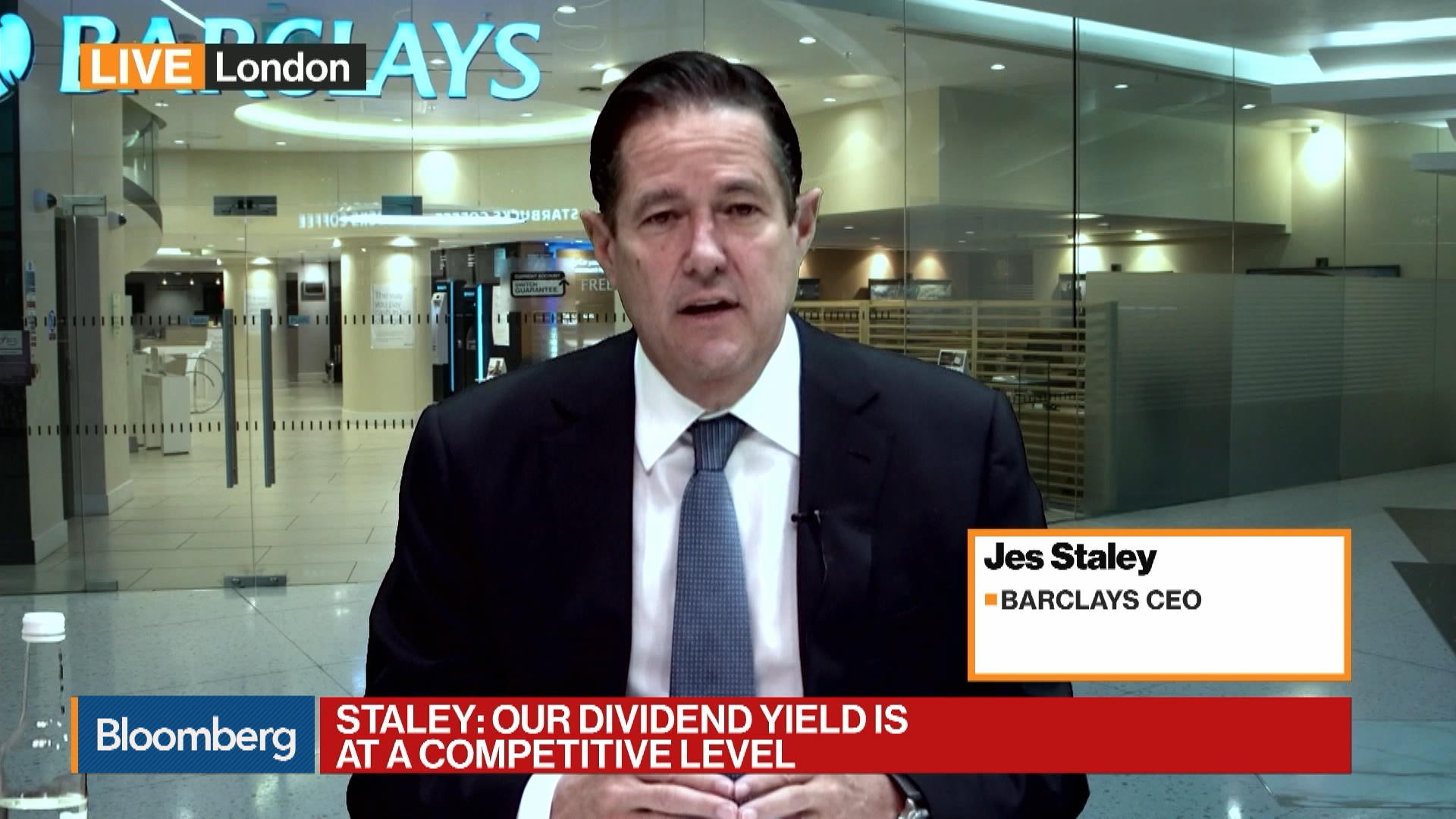 Watch Barclays Ceo Jes Staley On Earnings Fca S Probe Into His Jeffrey Epstein Relationship