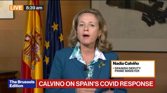 Spain’s Calvino Hints at Worry Over Delay to EU Fund Deployment