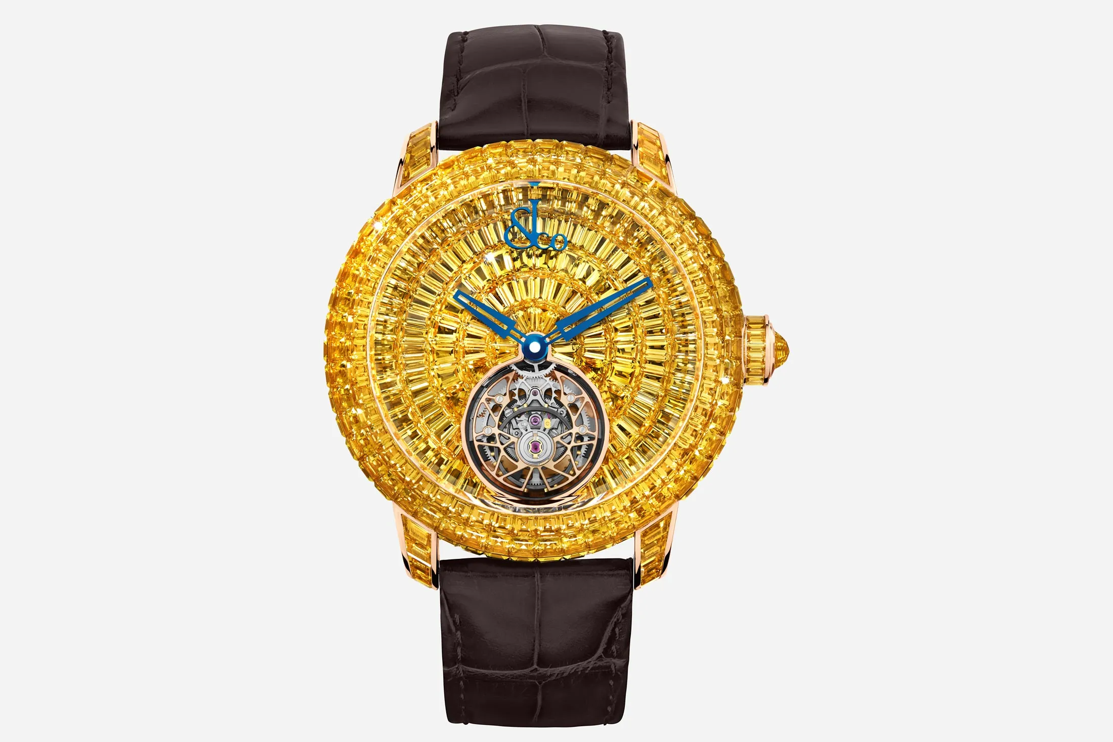 Caviar Tourbillon Yellow Sapphire.
