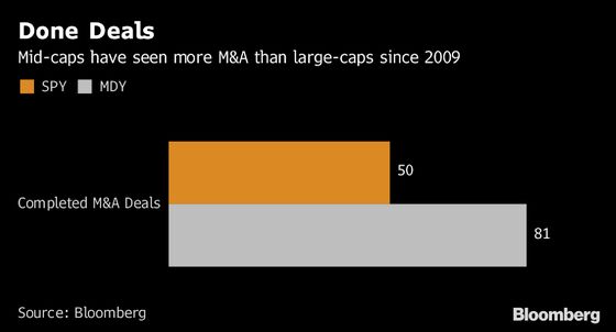 Mid-Cap Stocks Still Have Room to Run as ‘M&A Effect’ Kicks In