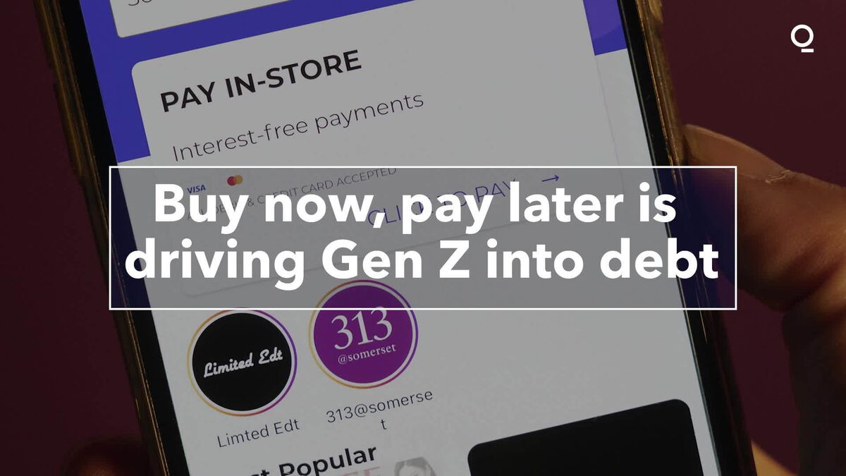 Buy Now, Pay Later Loans Drive Gen Z Into Debt, Hurting Credit Scores -  Bloomberg