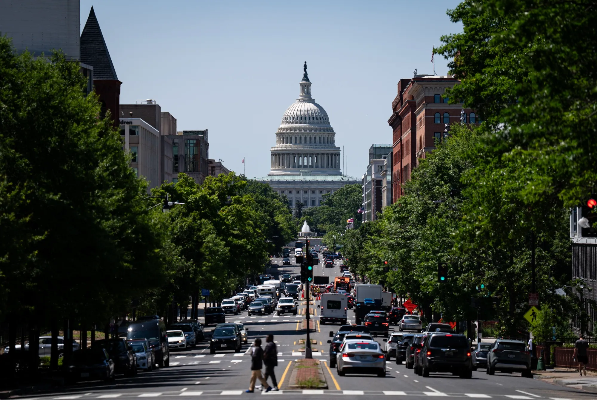 The US Capitol in Washington.