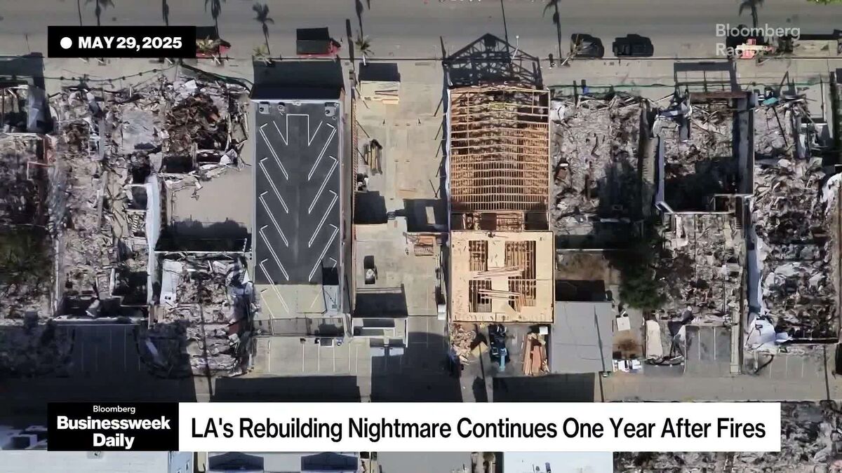 Homeowners Battle for Billions to Rebuild a Year After LA Fires