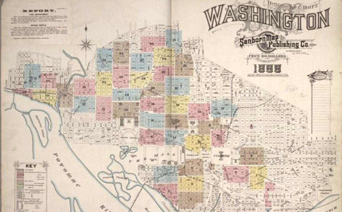 Library Of Congress Sanborn Maps The Accidental Revelations Of Sanborn Maps - Bloomberg