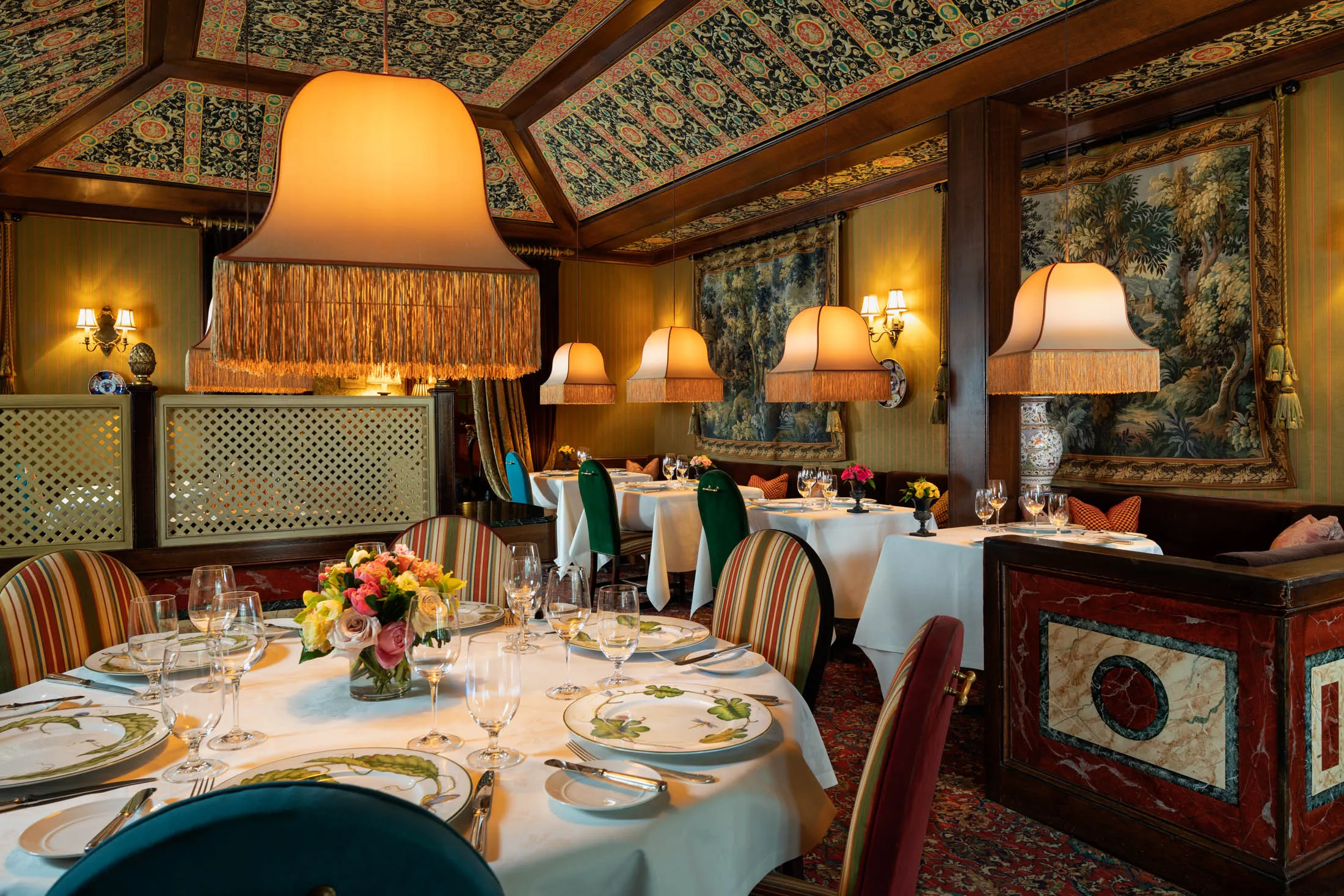 The Inn at Little Washington keeps its three-star status.