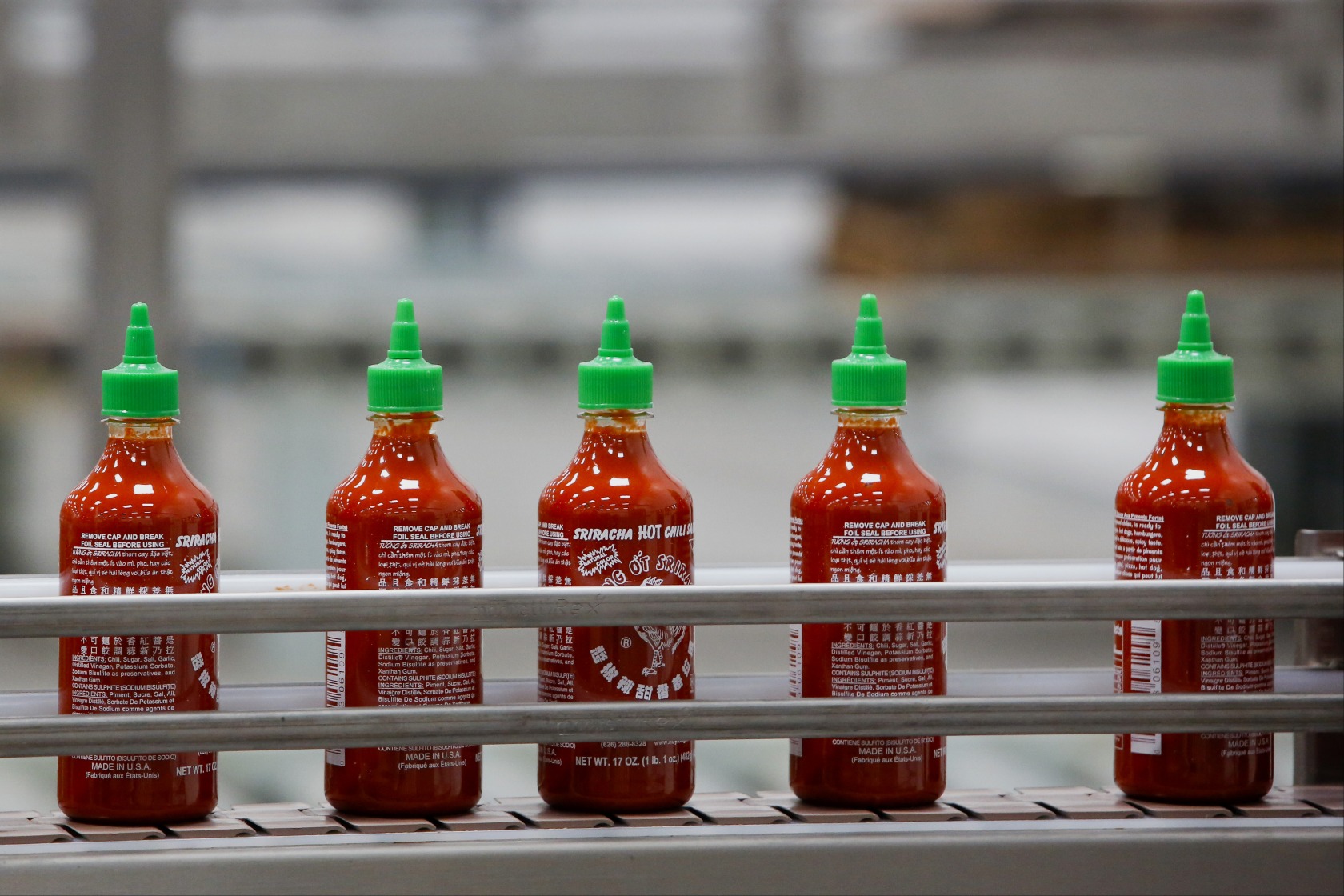 Inside A Huy Fong Foods Inc. Sriracha Production Facility