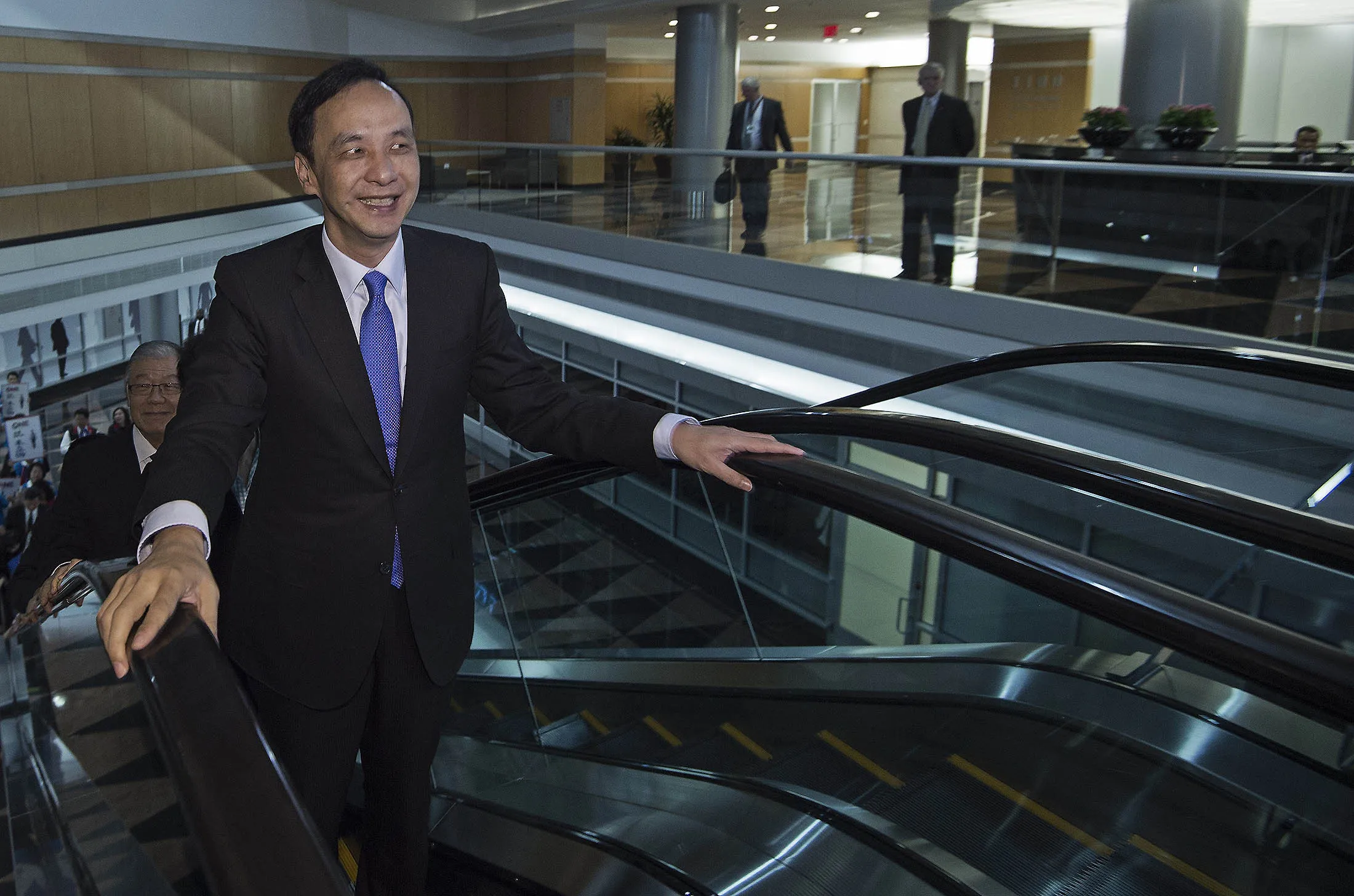 Eric Chu, Chairman of Taiwan's Kuomintang, in Virginia on Nov. 11.
