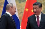 Presidents Vladimir Putin and Xi Jinping meet&nbsp;in Beijing, on Feb.&nbsp;4, 2022.&nbsp;