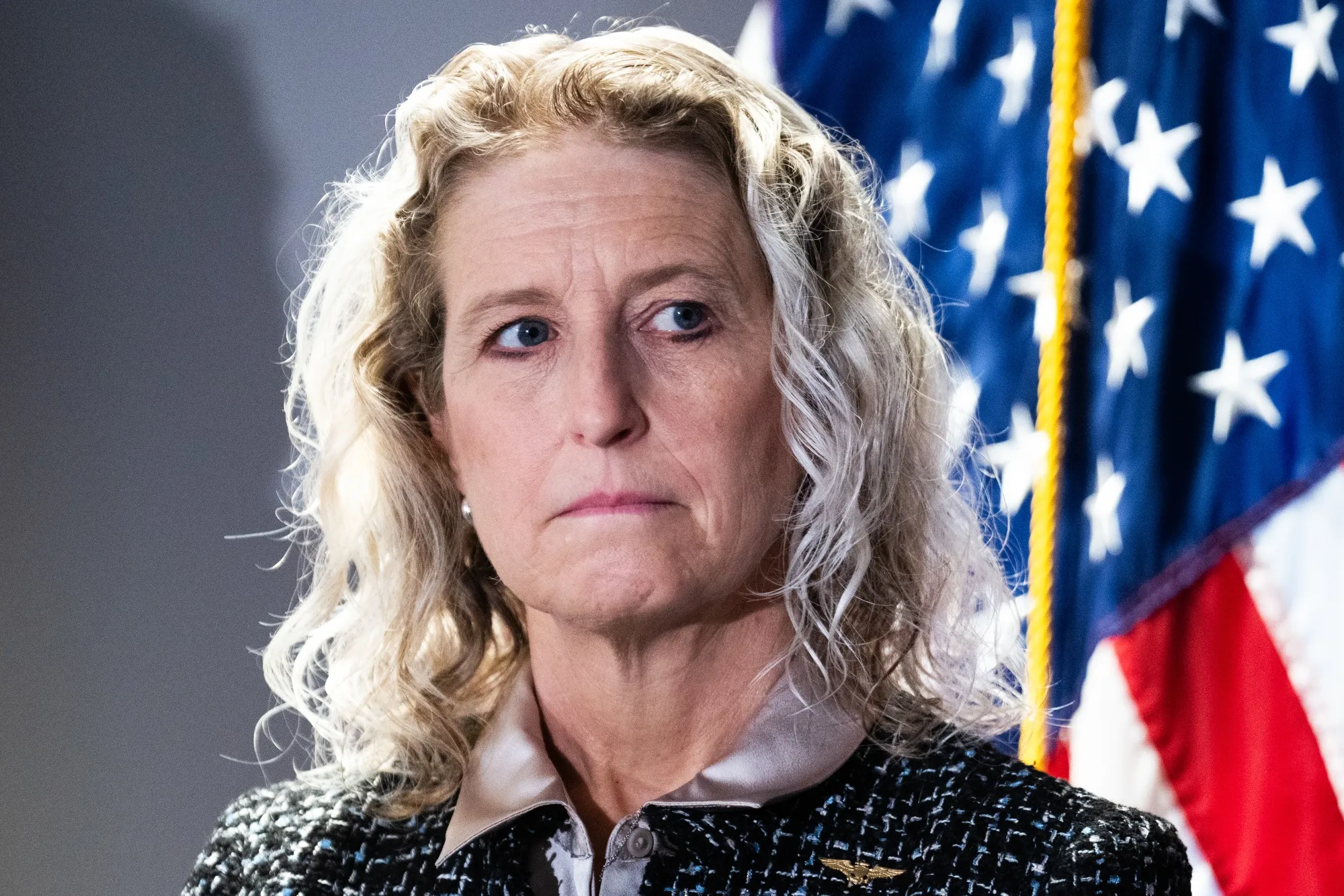 Representative Jen Kiggans, a Republican from Virginia, in Washington in 2024.