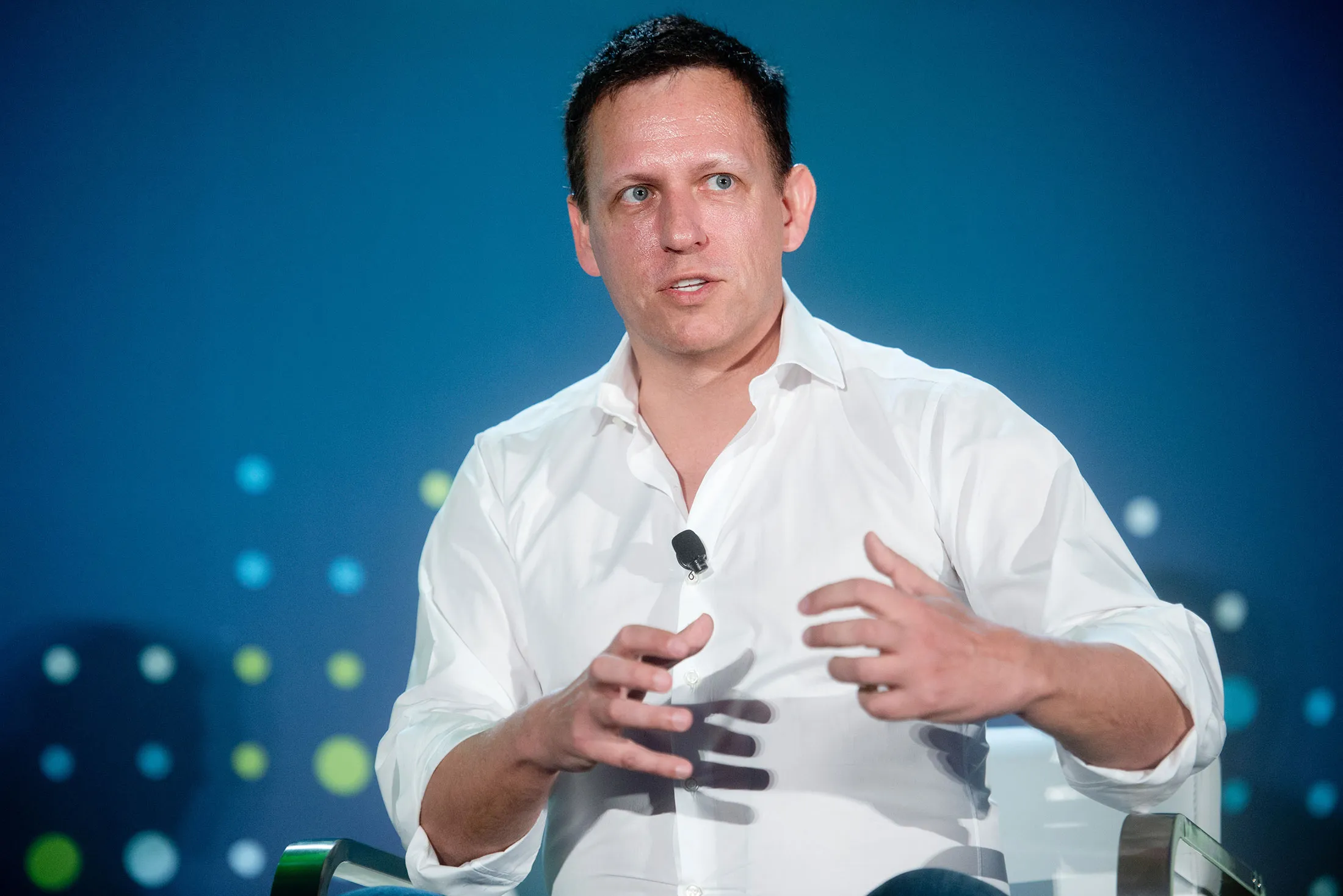 Peter Thiel, head of Clarium Capital Management LLC and founding investor in PayPal Inc. and Facebook Inc.