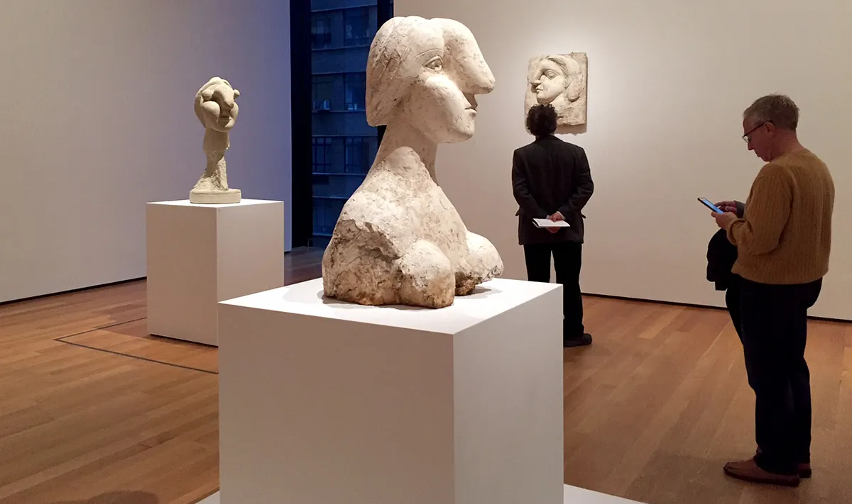 Pablo Picasso’s Bust of a Woman. Photographer: Katya Kazakina/Bloomberg
