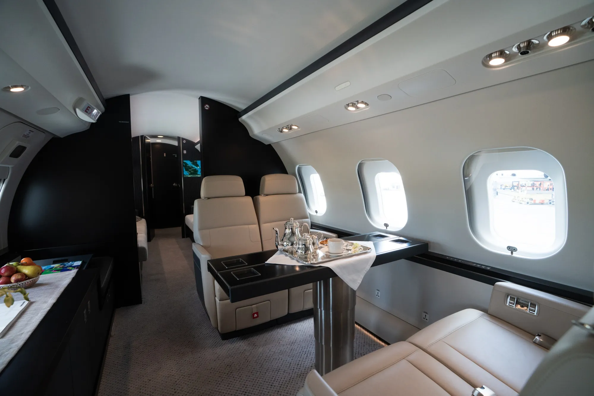 Media Viewing Of Bombardier Global 6000 Business Aircraft