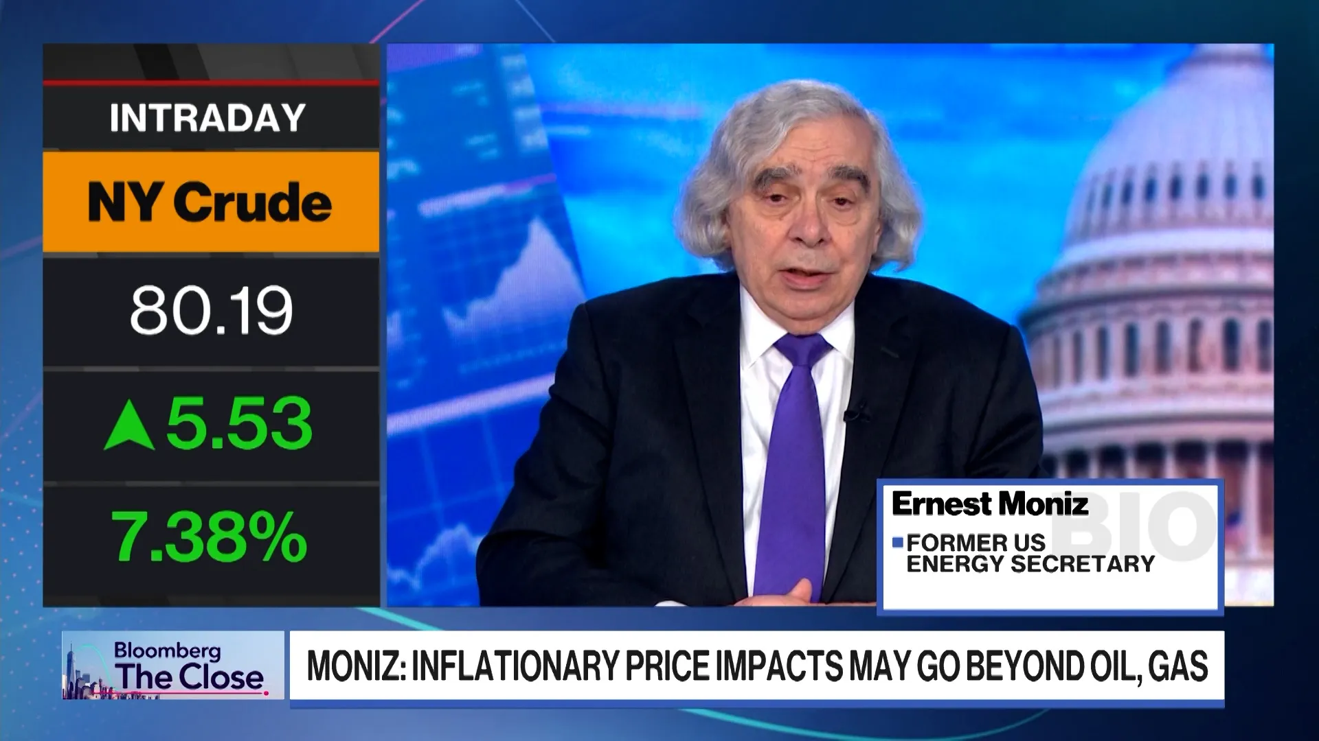 Watch Moniz: Triple-digit Oil Possible if Hormuz Stays Closed - Bloomberg Kép