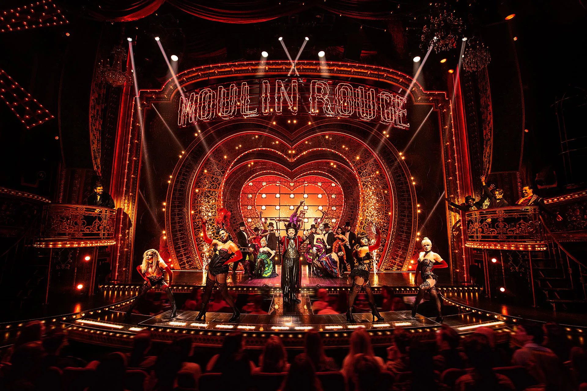 Moulin Rouge is about as dazzling as you can get.