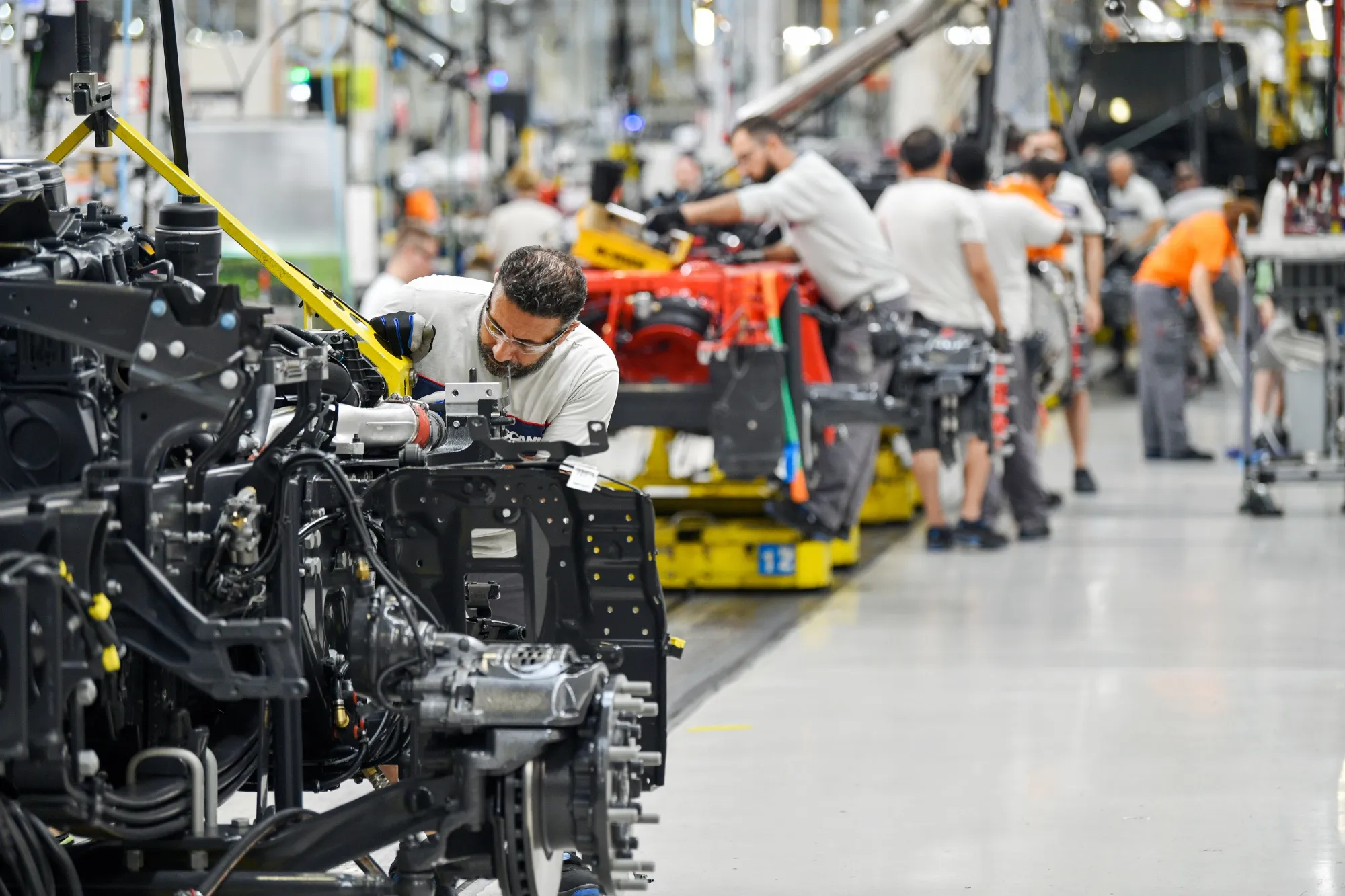 Scania AB Truck Production As Traton SE Set IPO Pricing