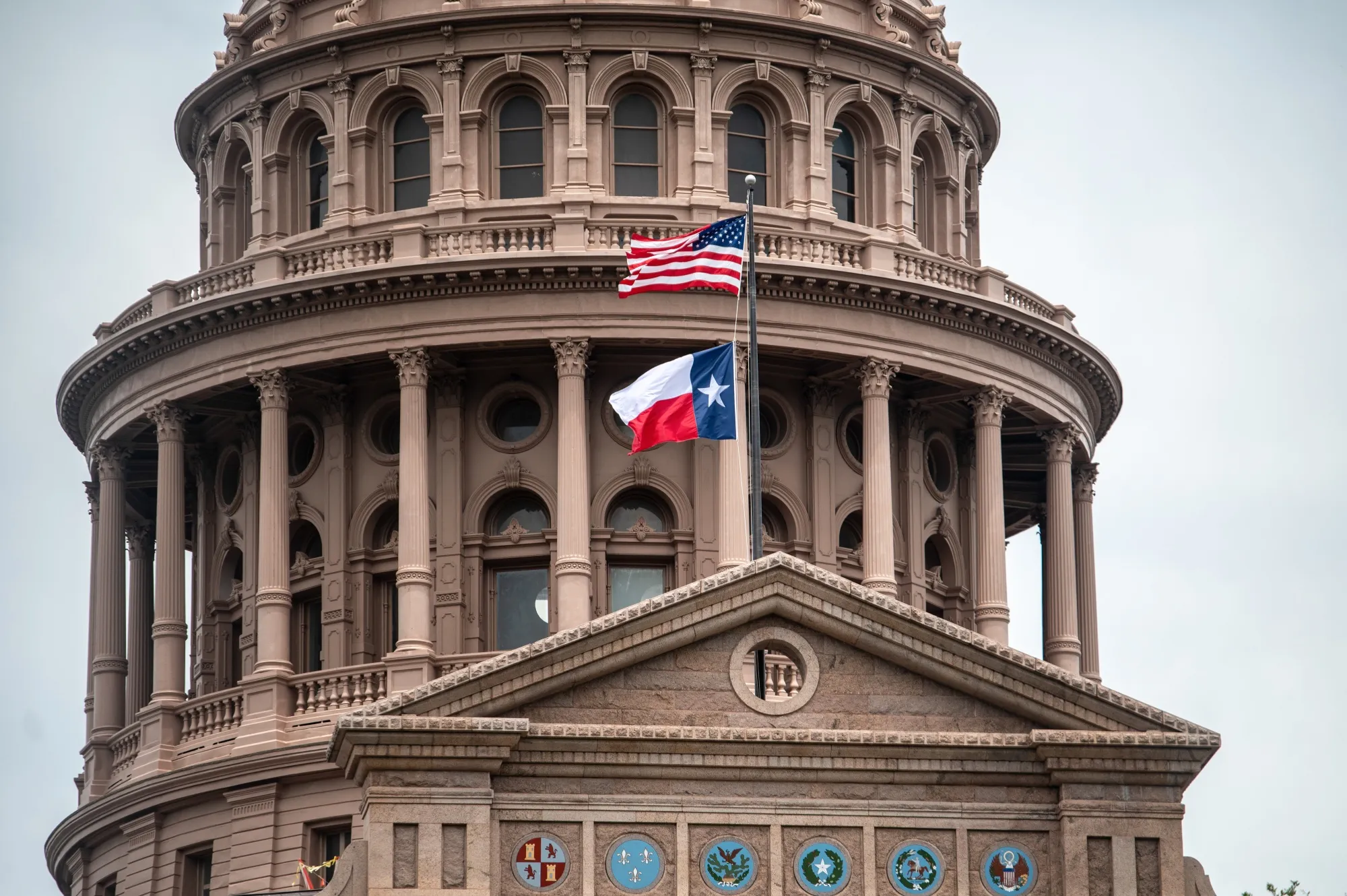 The Texas State Capitol in Austin, Texas.&nbsp;