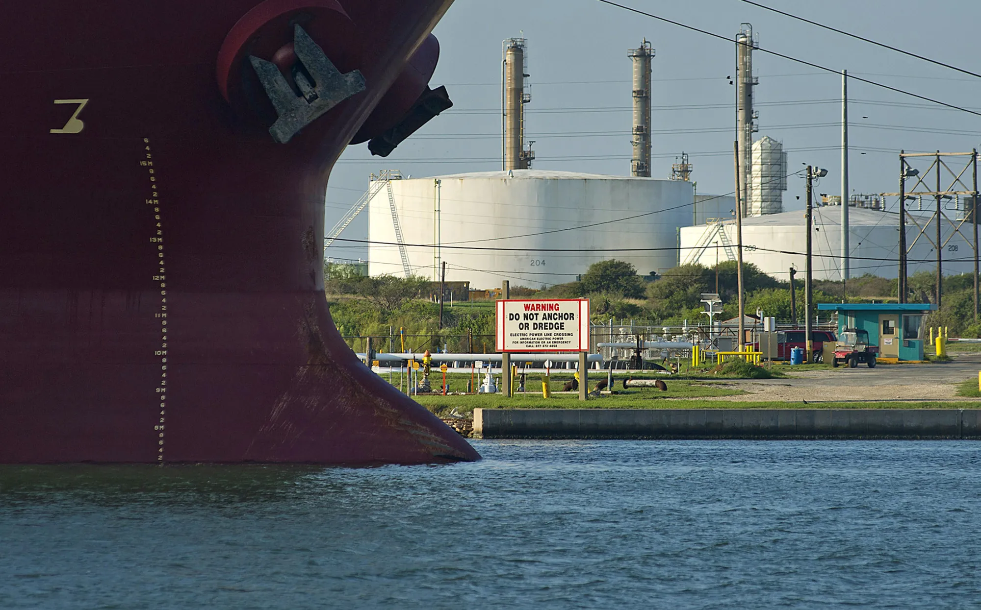 The Flint Hills refinery in Corpus Christi, Texas.
