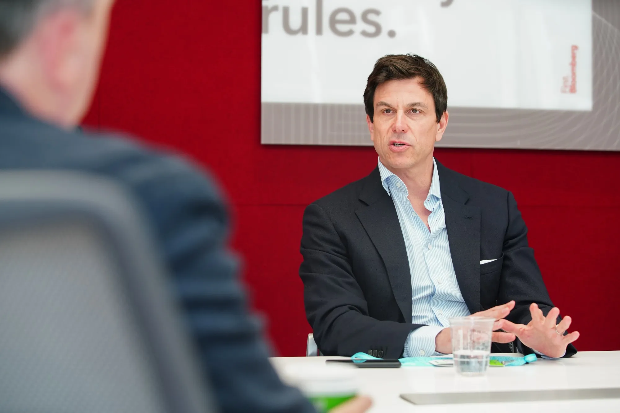 Toto Wolff on Mercedes, F1 (FWONA), Netflix, Crypto, Russia - Bloomberg