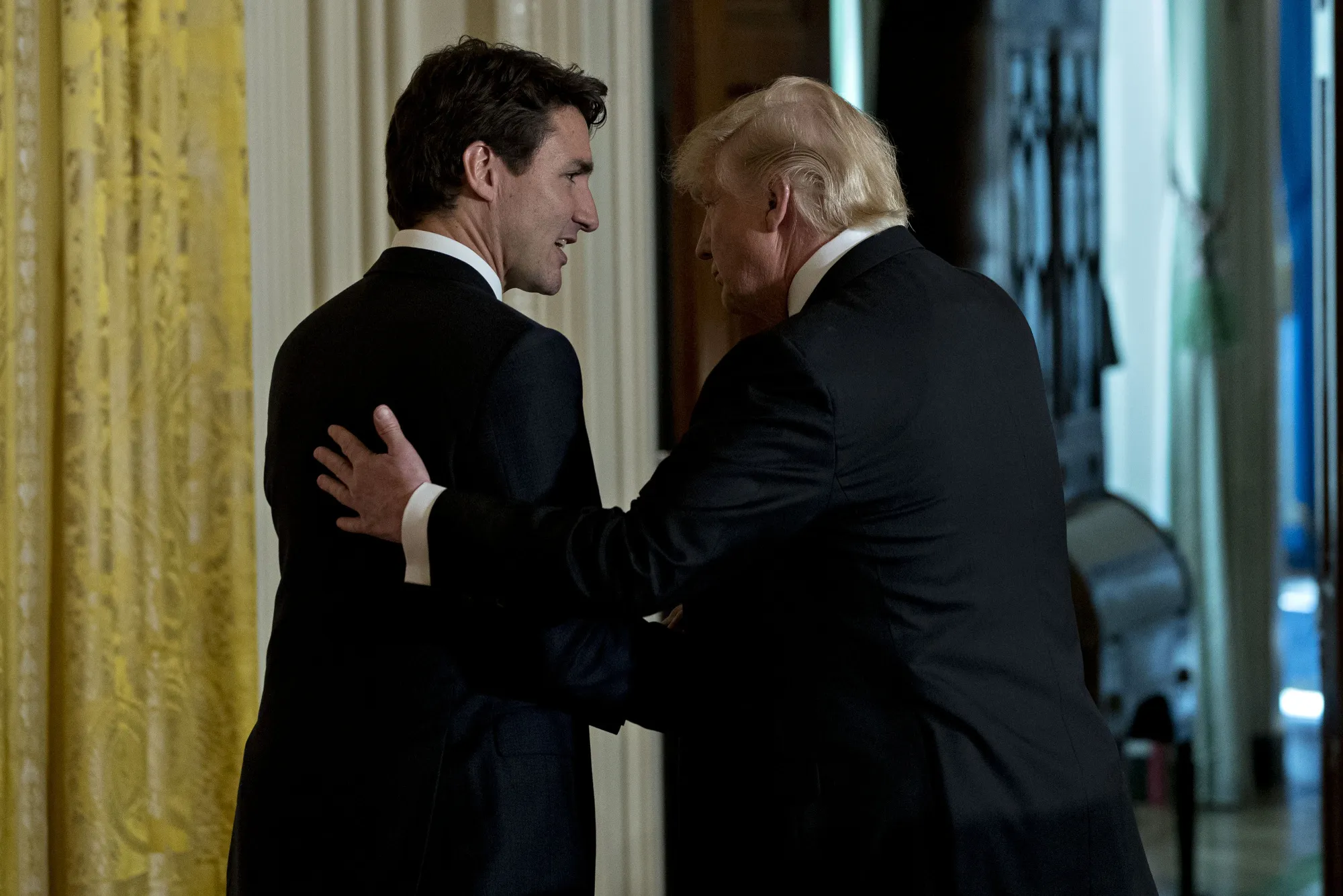 Donald Trump and Justin Trudeau