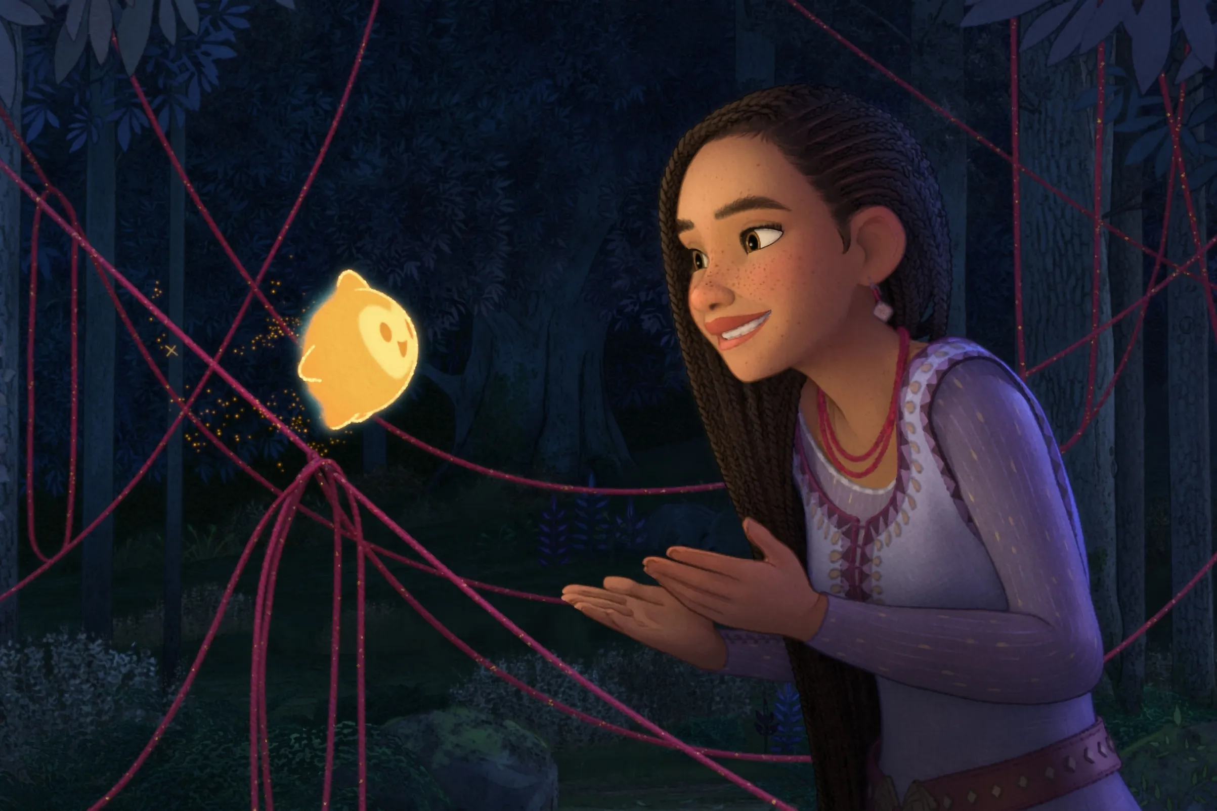 A scene from Disney’s Wish.