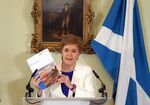 Nicola Sturgeon during&nbsp;a press conference to launch a second independence paper in Edinburgh, UK, on July 14.