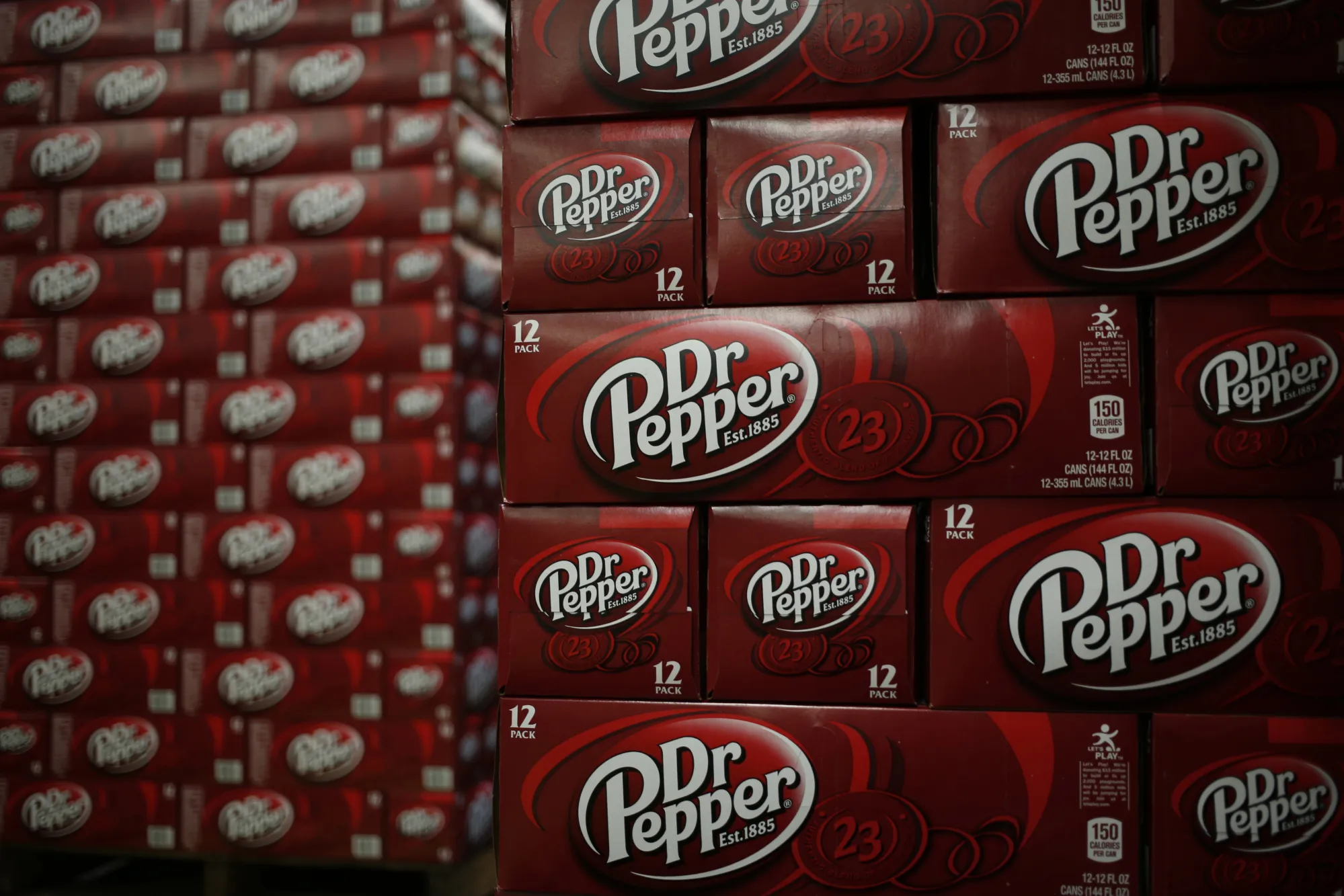 Operations Inside A Dr. Pepper Snapple Group Bottling Plant Ahead Of Earnings Figures
