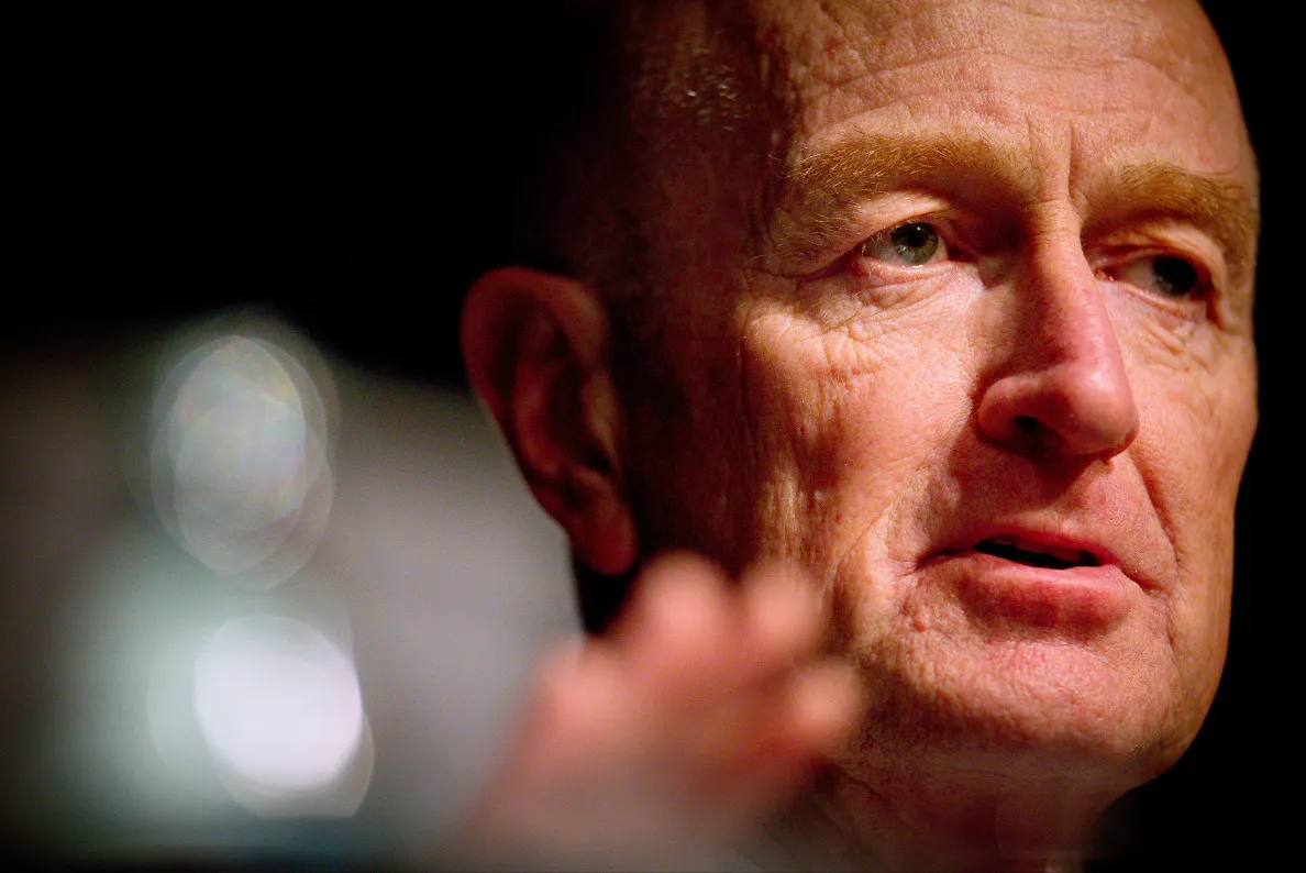 Glenn Stevens, governor of the Reserve Bank of Australia.
