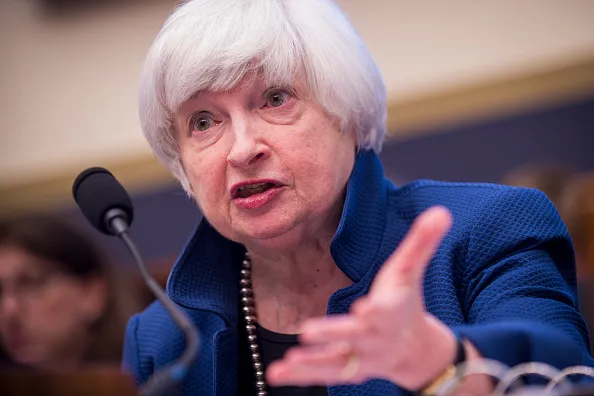Fed Chair Janet Yellen before the House panel.
